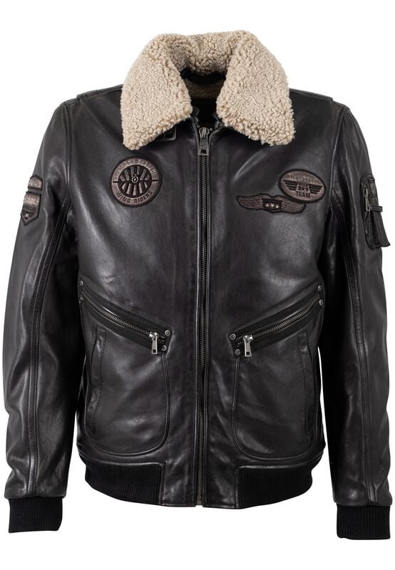 Mauritius MMStarpilot Lederjacke schwarz in XXL von Mauritius