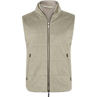 Maurizio Baldassari Softe Weste aus Kaschmir mit Steppmuster und Zip in 48 Maurizio Baldassari Softe Weste aus Kaschmir mit Steppmuster und Zip in 48 von Maurizio Baldassari