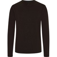 Maurizio Baldassari Softer Pullover mit Schurwolle und weitem O-Neck in S von Maurizio Baldassari