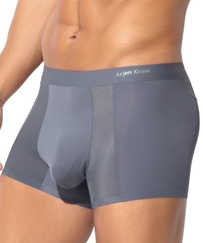 Mauro Kane Boxershorts Herren Modal Trunks Kurz Atmungsaktive Unterhosen Männer Bequem Unterwäsche Men Retroshorts von Mauro Kane