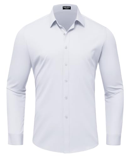 Mauro Kane Business Hemden Herren Langarm Herrenhemd Bügelfrei Freizeithemden Männer Regular fit Shirt von Mauro Kane