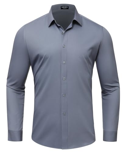 Mauro Kane Business Hemden Herren Langarm Herrenhemd Bügelfrei Freizeithemden Männer Regular fit Shirt von Mauro Kane