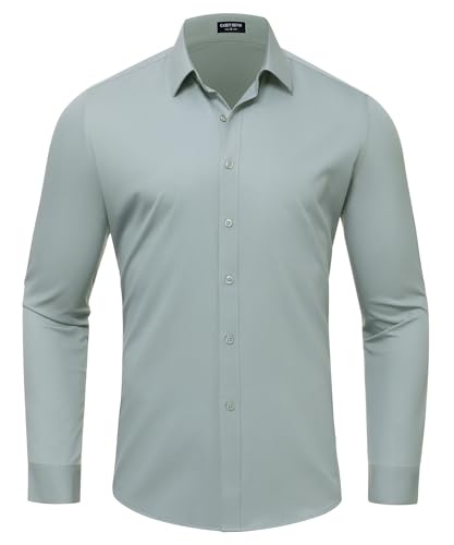 Mauro Kane Business Hemden Herren Langarm Herrenhemd Bügelfrei Freizeithemden Männer Regular fit Shirt von Mauro Kane