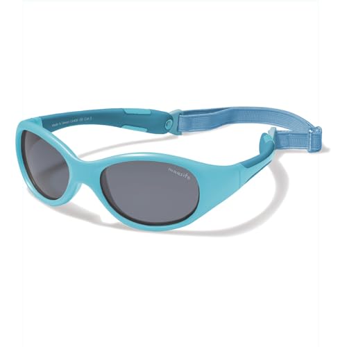 Mausito Sonnenbrille Kinder 2-4 Jahre Jungen I VERGLEICHSSIEGER Kindersonnenbrille mit Band I 100% UV Schutz I BIEGSAME Sonnenbrille für Kinder I Europäisches Design Sonnenbrille Kind von Mausito