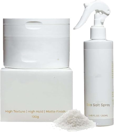 Meersalz-Haarspray & Tonerde für Männer, feuchtigkeitsspendend und erfrischend, Schluss mit widerspenstigem Haar, Für alle Haartypen geeignet von MavChanolia