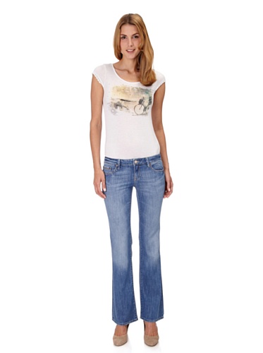 Mavi 5-Pocket Jeans Cate bootcut light summer riviera W27_L30 von Mavi