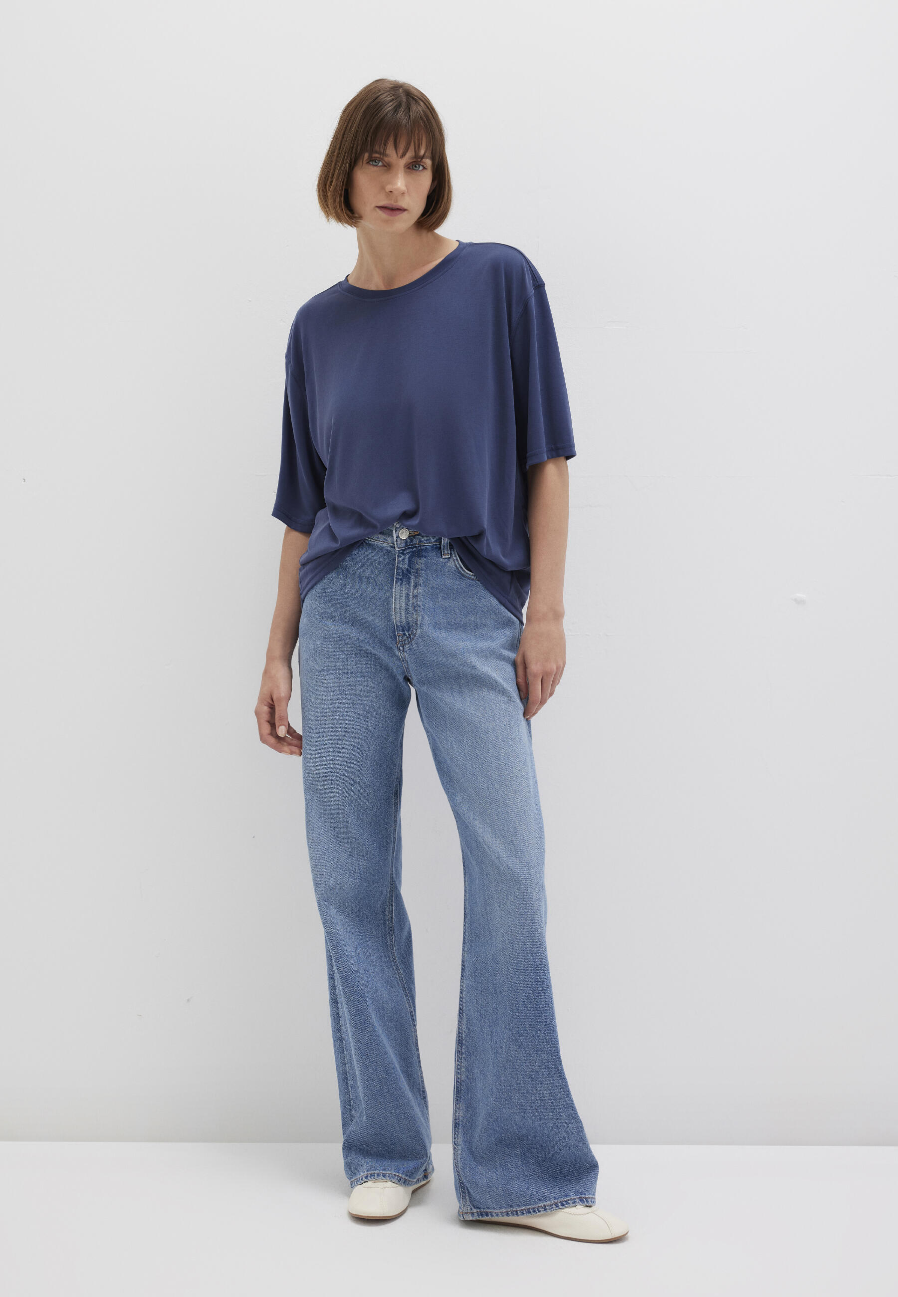 Mavi - CREW NECK T-SHIRT mood indigo - Gr. - XL von Mavi