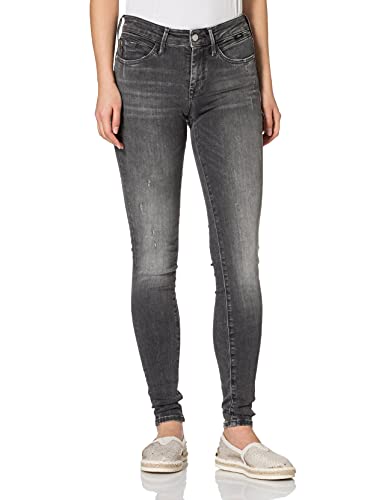 Mavi Damen Adriana Jeans, Grau, 27/32 von Mavi