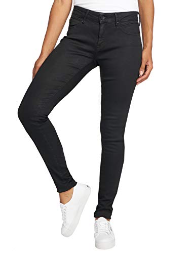 Mavi Damen Adriana Jeans, Schwarz (Black Coated Sporty 26713), 27W / 32L von Mavi