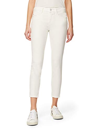 Mavi Damen Adriana Jeans, White STR, 29W / 32L von Mavi