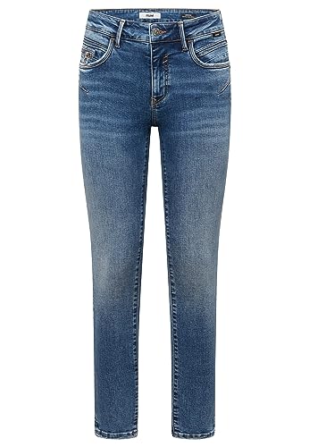 Mavi Damen Adriana Jeans, blau, 29/32 von Mavi