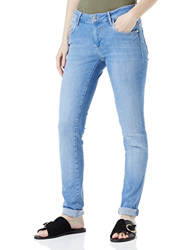 Mavi Damen Adriana Jeans, blau, 31/28 von Mavi