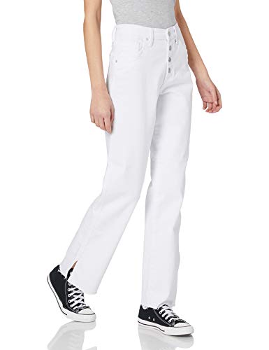 Mavi Damen Alisha Jeans, White Denim, 25W / 27L von Mavi