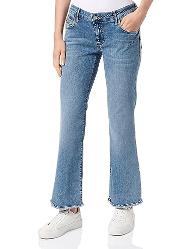 Mavi Damen Bella MID-Rise Jeans, blau, 28/34 von Mavi