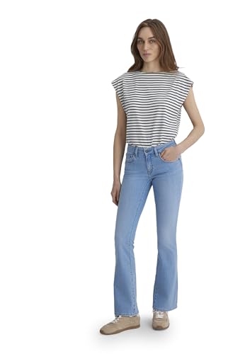 Mavi Damen Bella MID-Rise Jeans, lt Blue STR, 31/30 von Mavi
