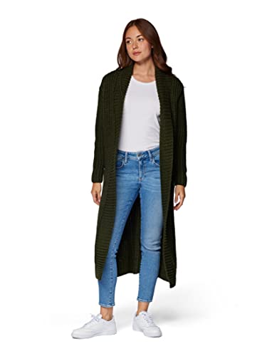 Mavi Damen Cardigan Strickjacke, Gewehr Grün, X-Klein von Mavi