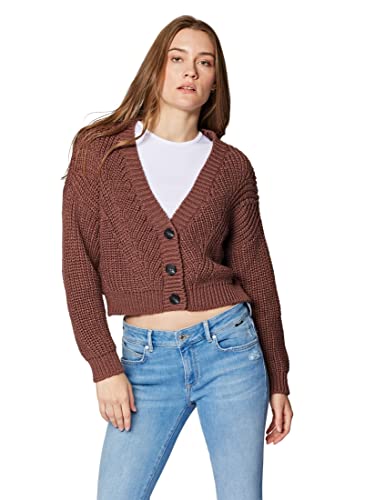 Mavi Damen Cardigan Strickjacke, Nutmeg, M/ von Mavi