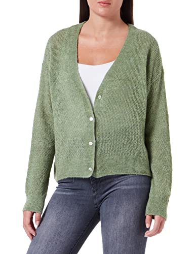 Mavi Damen Cardigan Strickjacke, Shale Green, L/ von Mavi