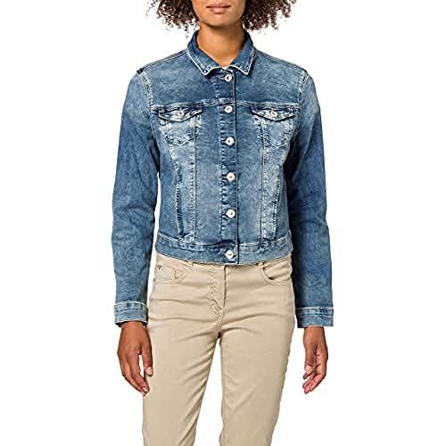 Mavi Damen Charlize Jeansjacke, Blau (True Blue Sporty 22585), X-Small von Mavi