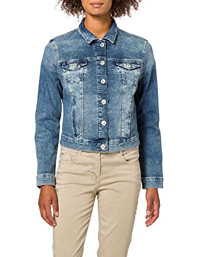 Mavi Damen Charlize Jeansjacke, per Pack Blau (Dark Used Sporty 25496), X-Small (Herstellergröße: XS) von Mavi