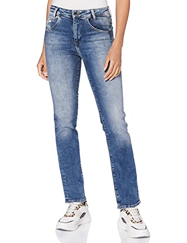 Mavi Damen DARIA Straight Jeans, Mid Brushed STR 28922, 26W / 30L von Mavi