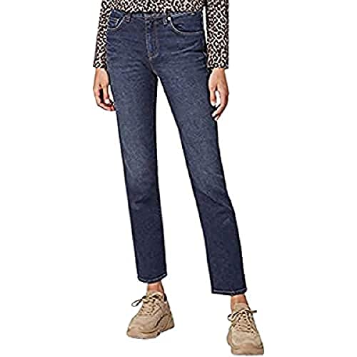 Mavi Damen DARIA Straight Jeans, per Pack Blau (Dark Retro STR 29256), W24/L30 (Herstellergröße: 24/30) von Mavi