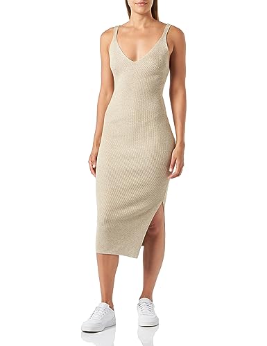 Mavi Damen Dress Kleid, beige, M von Mavi