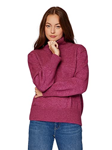 Mavi Damen HIGH Neck Sweater Sweatshirt, Rose Violet, M/ von Mavi