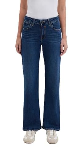 Mavi Damen Ibiza Jeans, Dark Brushed STR, 25/30 von Mavi