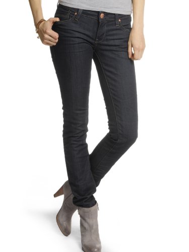 Mavi Damen Jeans Niedriger Bund LINDY; refine rinse melrose str.; 1019711610, Gr. 25/32, Blau (11610 LINDY, refine rinse melrose str.) von Mavi