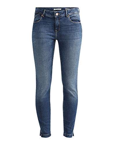 Mavi Damen Adriana Ankle Jeanshose, Blau (mid STR 22302), W28 (Herstellergröße: 28) von Mavi