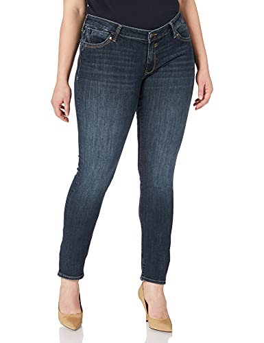 Mavi Damen Lindy Jeans, Dark Brushed Glam, 30W / 28L von Mavi