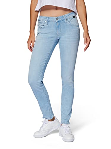 Mavi Damen Lindy Jeans, lt Bleach Glam, 31/34 von Mavi