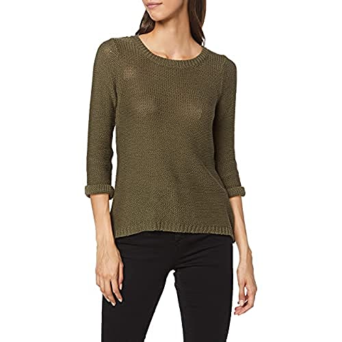 Mavi Damen Long Sleeve Sweater Sweatshirt, Dusky Green, XS von Mavi