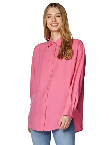 Mavi Damen Long Sleeve T-Shirt, pink, M von Mavi