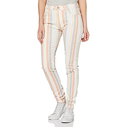 Mavi Damen LUCY Skinny Jeans,, per pack Mehrfarbig (Spring Stripe Str 30440), W25/L32 (Herstellergröße: 25/32) von Mavi