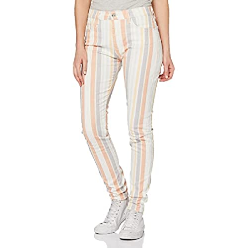 Mavi Damen Lucy Jeans, Mehrfarbig (Spring Stripe Str 30440), 31W / 34L von Mavi
