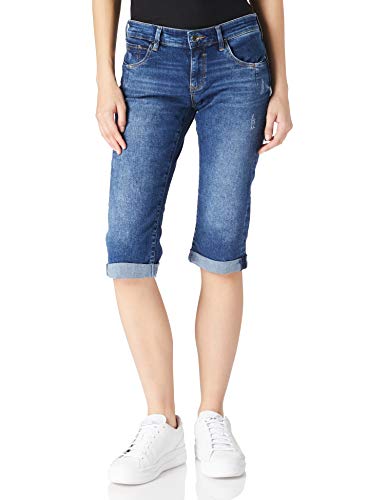 Mavi Damen Marina Jeans, mid Distressed Memory, 27W von Mavi