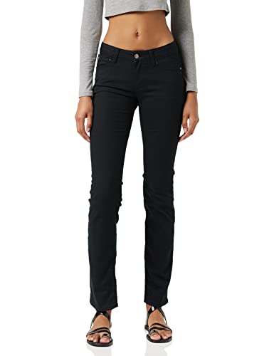Mavi Damen Olivia Jeans, Double Black, 26W / 32L von Mavi