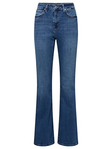 Mavi Damen Samara Jeans, Mid Blau Denim, 27W / 32L EU von Mavi