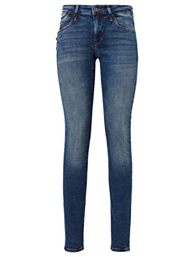 Mavi Damen Serena Jeans, Blau (Dark Used Glam 22485), 32W / 38L von Mavi