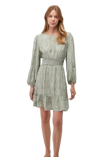 Mavi Damen Short Dress Kleid, Lily pad Leaf Print, M von Mavi