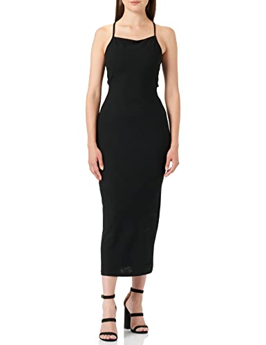 Mavi Damen Sleeveless Dress Kleid, Black, S/ von Mavi