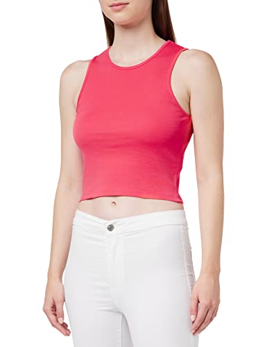 Mavi Damen Sleeveless Jersey T-Shirt, pink, M von Mavi