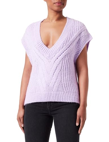 Mavi Damen Sleeveless Sweater Pullover, Fair Orchidee, Groß von Mavi