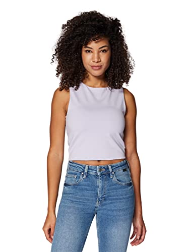 Mavi Damen Sleeveless TOP T-Shirt, Purple Heather, S/ von Mavi