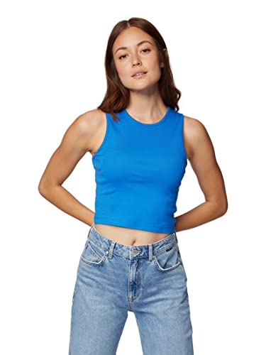 Mavi Damen Sleeveless TOP T-Shirt, nebulas Blue, M/ von Mavi