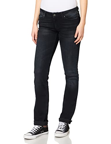 Mavi Damen Straight Leg Straight Jeans (gerades Bein) Olivia 10189, Gr. W27/L36 (Herstellergröße: 27/36), Blau (Dark Ink Glam 22488) von Mavi