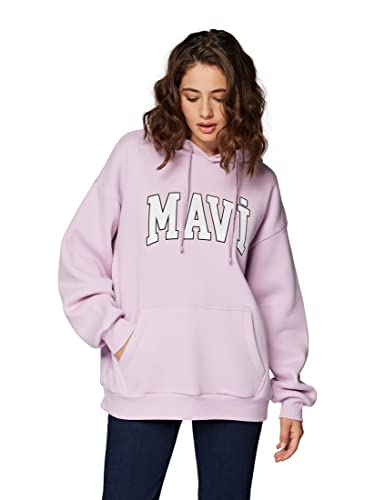 Mavi Damen Sweatshirt, Fair Orchidee, L EU von Mavi