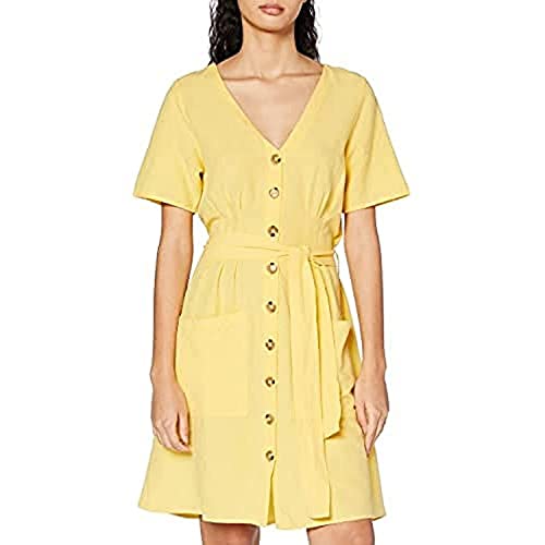 Mavi Damen V Neck Dress Lässiges Kleid, Sundress, L von Mavi